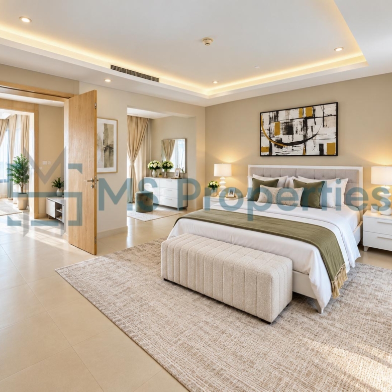 Luxury New Renovated 4 BHK + Maid Room Townhouse | Marina Front View