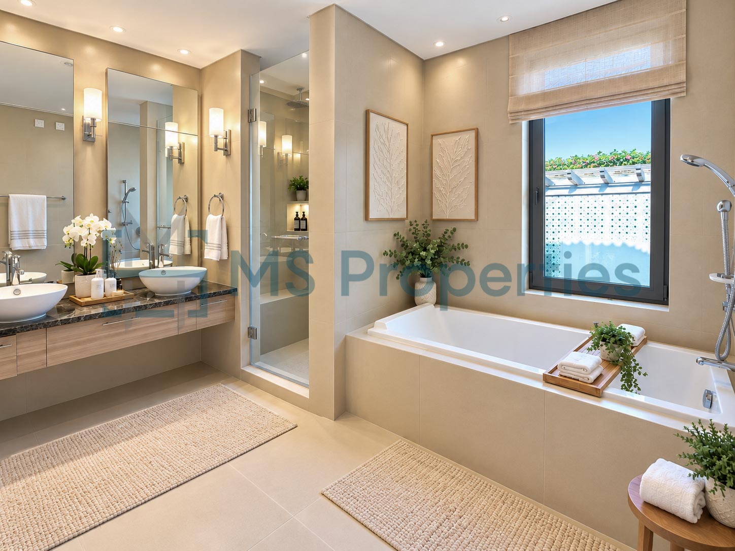 Luxury New Renovated 4 BHK + Maid Room Townhouse | Marina Front View