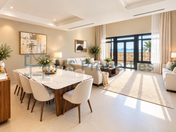 Luxury New Renovated 4 BHK + Maid Room Townhouse | Marina Front View