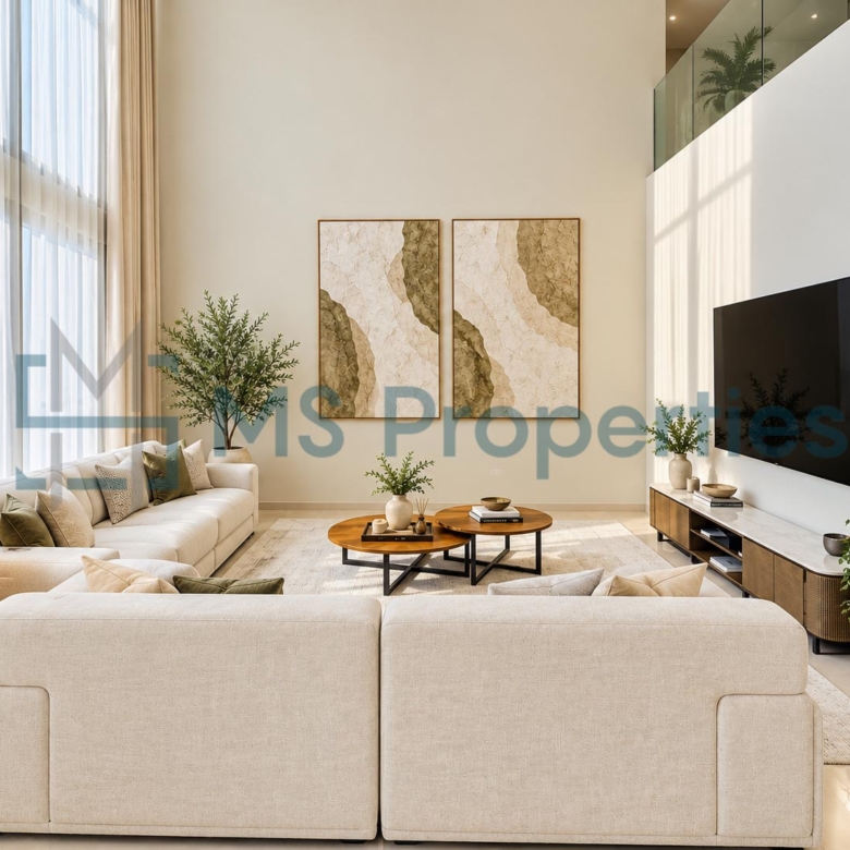 Luxury New Renovated 4 BHK + Maid Room Townhouse | Marina Front View