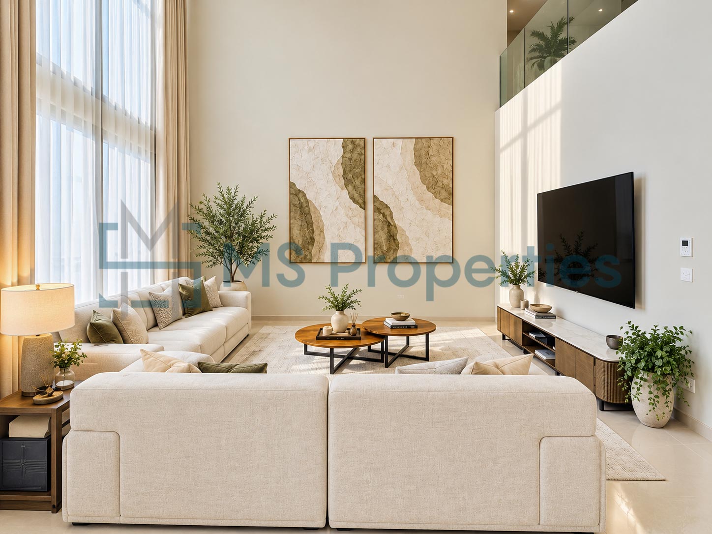 Luxury New Renovated 4 BHK + Maid Room Townhouse | Marina Front View