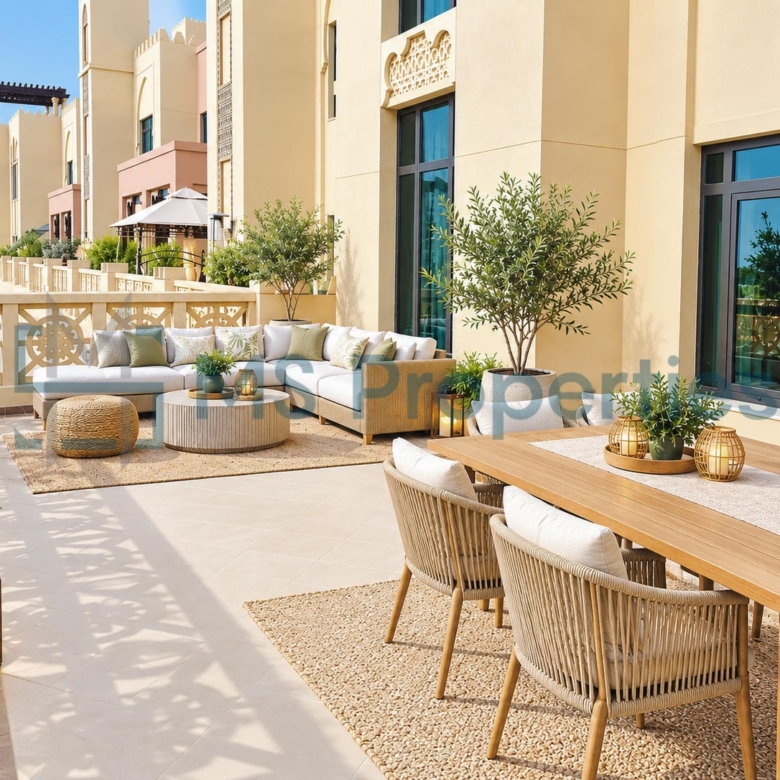 Luxury New Renovated 4 BHK + Maid Room Townhouse | Marina Front View