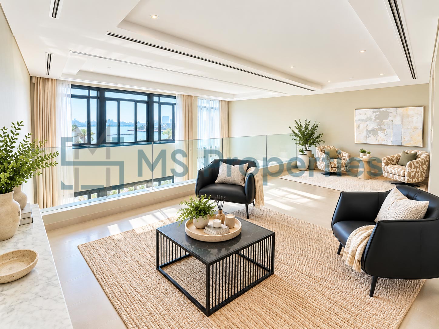 Luxury New Renovated 4 BHK + Maid Room Townhouse | Marina Front View