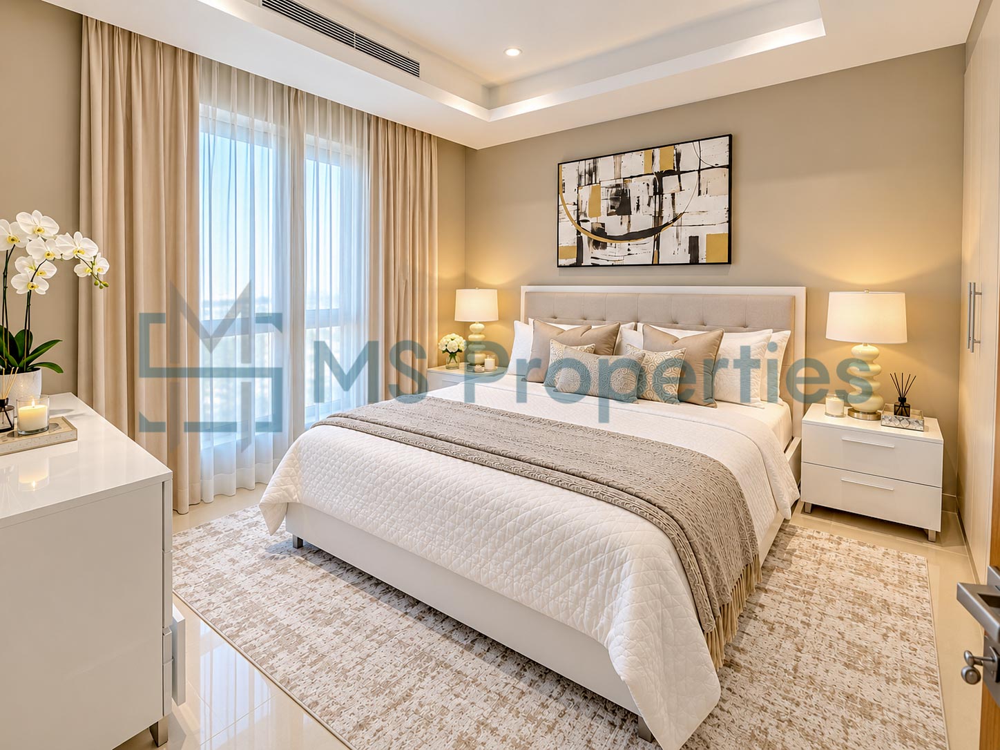 Luxury New Renovated 4 BHK + Maid Room Townhouse | Marina Front View