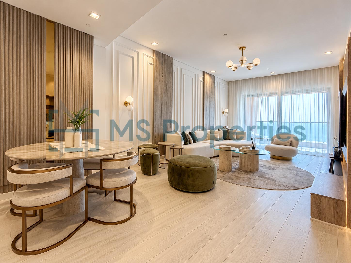 VB28_1408w_ Outstanding | 2 BHK + Maid Furnished | Amazing Sea View | Bills Included