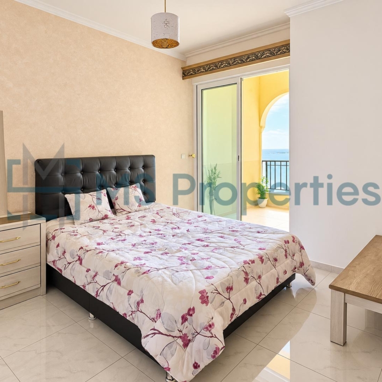 Bright & Elegant 2 BDR Furnished with Balcony Sea View