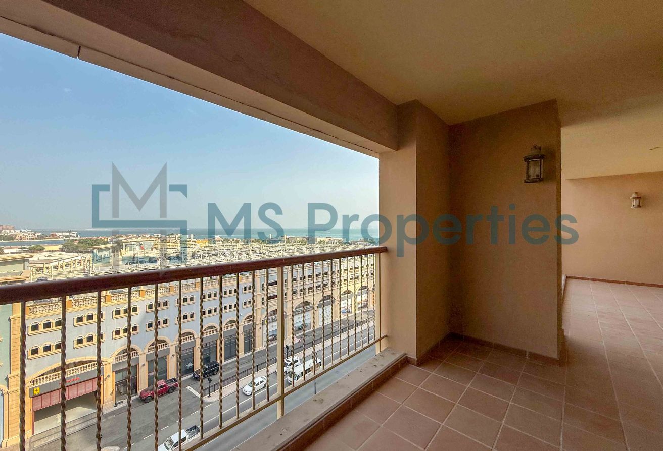 Great Apartment 2 BHK + Maid w/ Balcony Community View