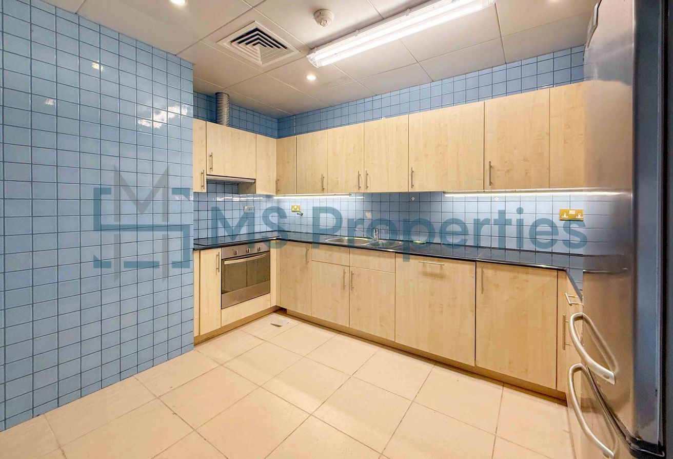 Great Apartment 2 BHK + Maid w/ Balcony Community View