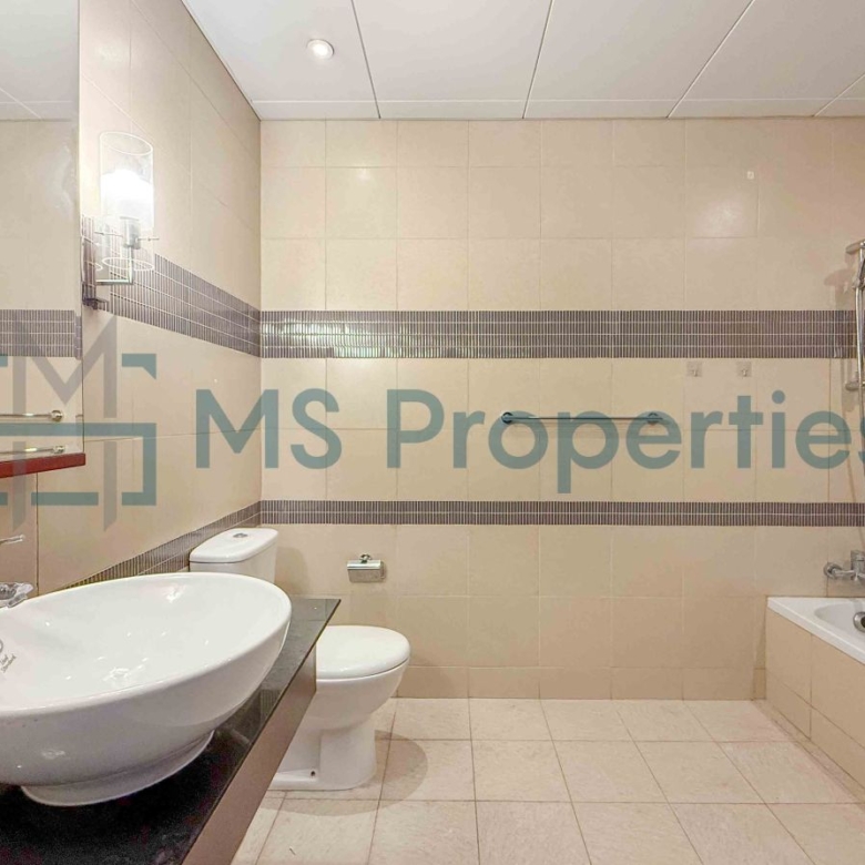 Great Apartment 2 BHK + Maid w/ Balcony Community View