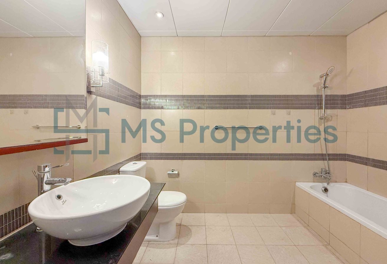 Great Apartment 2 BHK + Maid w/ Balcony Community View
