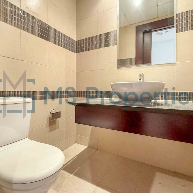 Great Apartment 2 BHK + Maid w/ Balcony Community View