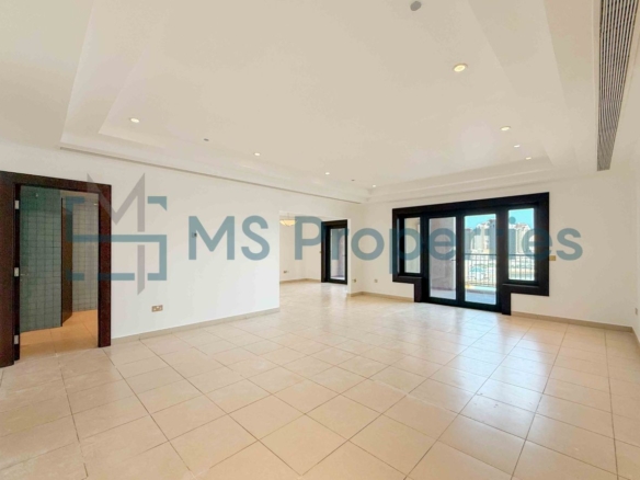 Great Apartment 2 BHK + Maid w/ Balcony Community View