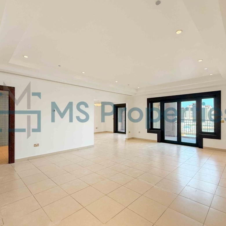 Great Apartment 2 BHK + Maid w/ Balcony Community View