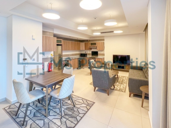 Beautiful Marina Sea View | 1 BHK Furnished with Balcony | Bills Included