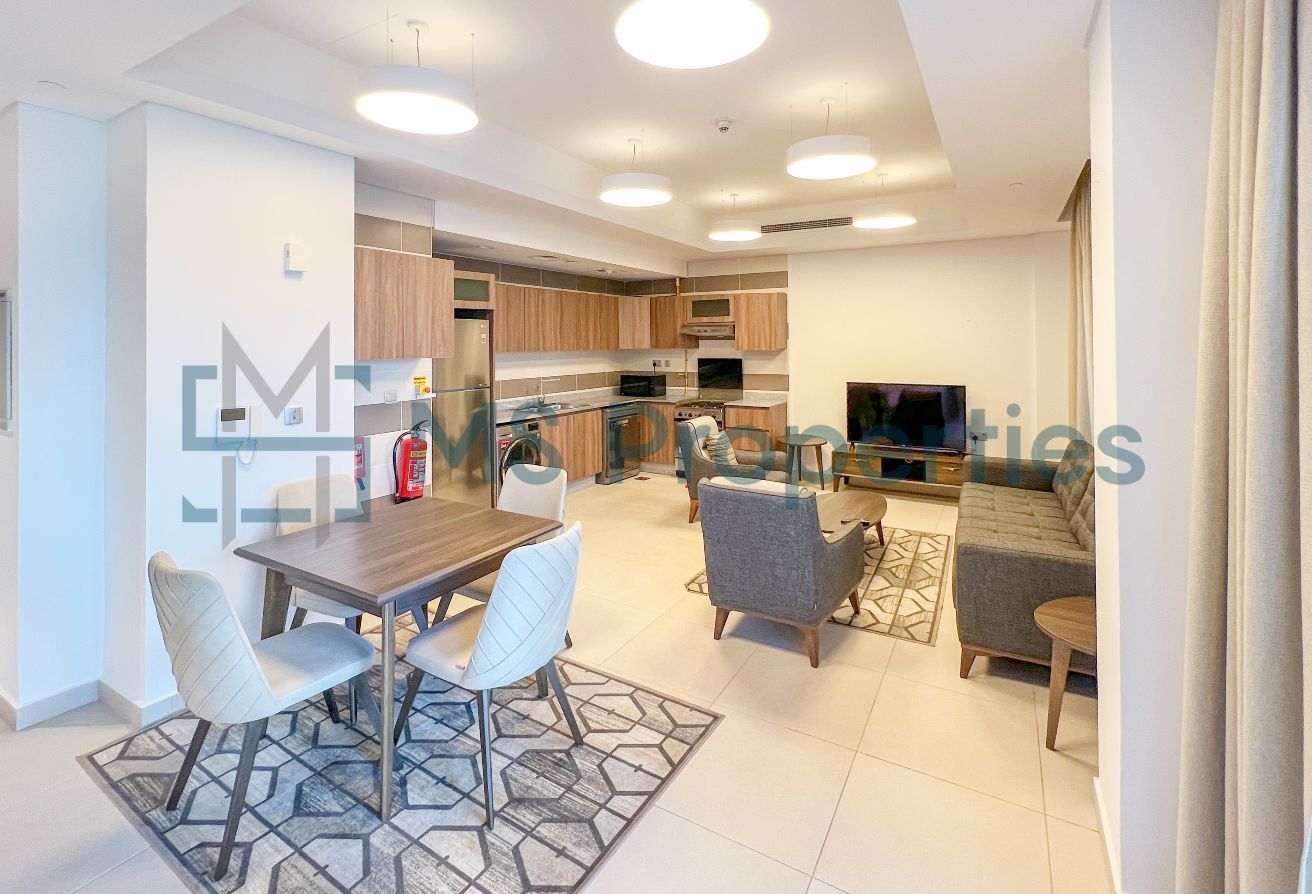 original (2) Beautiful Marina Sea View | 1 BHK Furnished with Balcony | Bills Included
