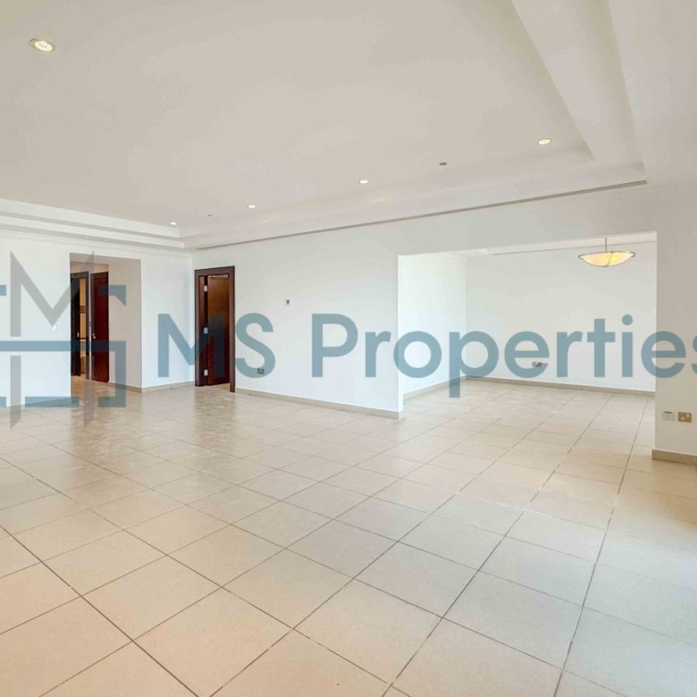Great Apartment 2 BHK + Maid w/ Balcony Community View