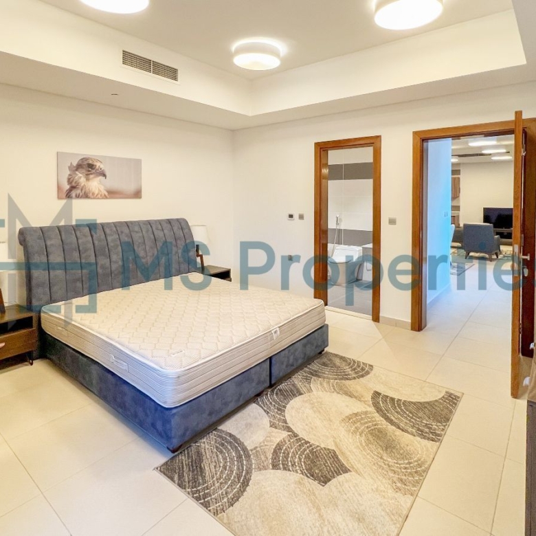 Beautiful Marina Sea View | 1 BHK Furnished with Balcony | Bills Included