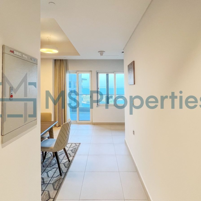 Beautiful Marina Sea View | 1 BHK Furnished with Balcony | Bills Included
