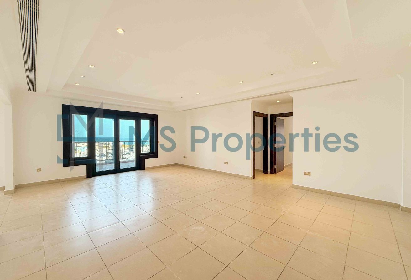 Great Apartment 2 BHK + Maid w/ Balcony Community View